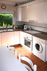 Kitchen at Casa Paloma Blanca