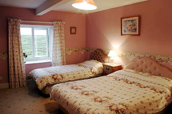 Family room at Conheath Cottage